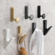 Load image into Gallery viewer, Nordic Wall Hooks with Screws Heavy Duty Professional Drilling Waterproof Rustproof Hygge Home Drill Hooks Set Wall Storage