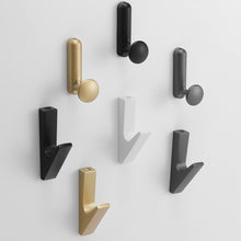 Load image into Gallery viewer, Nordic Wall Hooks with Screws Heavy Duty Professional Drilling Waterproof Rustproof Hygge Home Drill Hooks Set Wall Storage