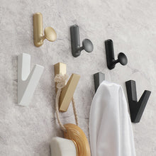 Load image into Gallery viewer, Nordic Wall Hooks with Screws Heavy Duty Professional Drilling Waterproof Rustproof Hygge Home Drill Hooks Set Wall Storage