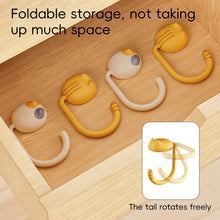 Load image into Gallery viewer, Cute Cat Tail Desk Edge Hook Portable Multifunctional Table Bag Hooks Schoolbag Storage for Home School Office Saving Space