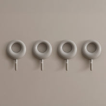 Load image into Gallery viewer, 4pcs Nordic Wall Hooks Heavy Duty No Residue Waterproof Rustproof Rental Friendly Hygge Home Decor Wall Storage