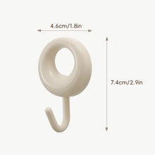 Load image into Gallery viewer, 4pcs Nordic Wall Hooks Heavy Duty No Residue Waterproof Rustproof Rental Friendly Hygge Home Decor Wall Storage