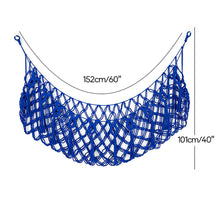 Load image into Gallery viewer, Large Capacity Handwoven Cotton Toy Storage Net Wall Hanging Organizer Boho Plush Toy Organizer Kids Room Decor