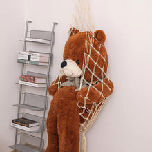 Load image into Gallery viewer, Stuffed Animals Storage Hammock Large Handmade Toy Organizer Artisan Made Net Wall Mounted Storage Bag Plush Toy Organizer