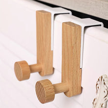 Load image into Gallery viewer, Iron Hook Japanese Style Rustic Heavy Duty Rust-Proof Strength Cabinet Cupboard Organizer Qver-the-door Hooks Apartment Solution