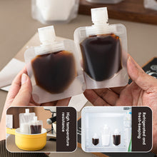 Load image into Gallery viewer, 50ml/80ml/100ml Matte Refill Pouch Travel-Size Leak-Proof Flip Cap Spout Accessible Food For Coffee Travel Toiletries DIY Cosmetics