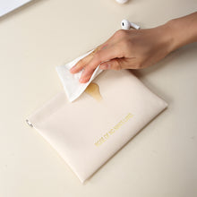 Load image into Gallery viewer, Portable Lipstick Makeup Storage Bag Fashion Automatically Closes Carrying Bag Pu Handbag Key Jewelry Cosmetic Organizer