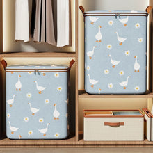 Load image into Gallery viewer, Collapsible Clothing Storage Bag Large Capacity Portable Bedroom Organizer Foldable Dust-proof Quilt Zipper Bag Seasonal Moving Storage