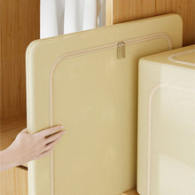 Load image into Gallery viewer, Large Capacity Clothing Organizer Foldable Visible Oxford Fabric Seasonal Clothes Wardrobe Rotation House Packing Storage