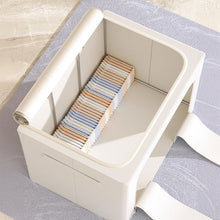 Load image into Gallery viewer, Large Capacity Clothing Organizer Foldable Visible Oxford Fabric Seasonal Clothes Wardrobe Rotation House Packing Storage