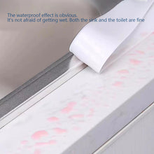 Load image into Gallery viewer, 1 Roll Caulking Waterproof Anti-Mold Sealing Tape Bathroom Shower Toilet Adhesive Gap Cover Kitchen Crevice Sealant Tape