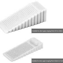 Load image into Gallery viewer, Safety Silicone Door Stopper Wedge Anti-Collision Door Holder for Sliding Swinging Doors and Windproof Security Hardware Home