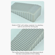 Load image into Gallery viewer, Safety Silicone Door Stopper Wedge Anti-Collision Door Holder for Sliding Swinging Doors and Windproof Security Hardware Home