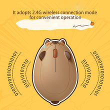 Load image into Gallery viewer, Cute Capybara Wireless Mouse Optical Portable Mute 2.4G Mice Desktop Laptop Universal Computer USB Mice For Pc Office Girl Gifts