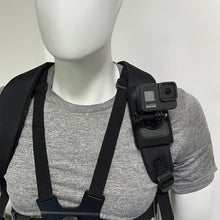 Load image into Gallery viewer, 360 Rotation Bag Backpack Shoulder Strap Mount Holder for GoPro Hero 13 12 11 10 9 DJI Action 5 Pro 4 Insta360 X4 X3 Holders