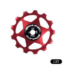 Load image into Gallery viewer, 11T/13T Road Bike Jockey Wheel Bearing Rear Derailleur Pulley Universal Shifter Accessory