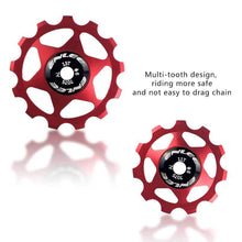 Load image into Gallery viewer, 11T/13T Road Bike Jockey Wheel Bearing Rear Derailleur Pulley Universal Shifter Accessory