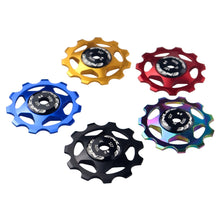 Load image into Gallery viewer, 11T/13T Road Bike Jockey Wheel Bearing Rear Derailleur Pulley Universal Shifter Accessory