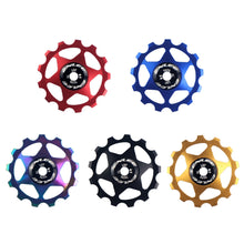 Load image into Gallery viewer, 11T/13T Road Bike Jockey Wheel Bearing Rear Derailleur Pulley Universal Shifter Accessory