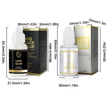 Load image into Gallery viewer, Lace Glue Invisible Waterproof Adhesive Lace Wig Piece Glue Gentle and Strong Adhesive Remover