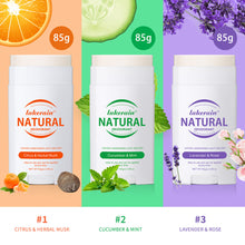 Load image into Gallery viewer, Natural Long-lasting Fresh Solid Perfume Balm Portable Convenient Solid Balm Mild Fragrance Deodorant Balm
