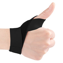 Load image into Gallery viewer, Hand Thumb Eyelash Sheath Simple Wrist Guard Elastic Strap Wrapped and Pressurized Adjustable Finger Wrist Guard
