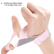 Load image into Gallery viewer, Hand Thumb Eyelash Sheath Simple Wrist Guard Elastic Strap Wrapped and Pressurized Adjustable Finger Wrist Guard