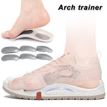 Load image into Gallery viewer, Detachable Combination Breathable Women's Foot Arch Pad Back Pad Flat Foot Insole Men's Footheart Insole Bagged