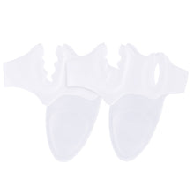 Load image into Gallery viewer, 1 pair Three Hole Flip Flops Toe Splitters Slippers Sandals Foot Pads Thickened Footrest Shock-absorbing Massage Separator