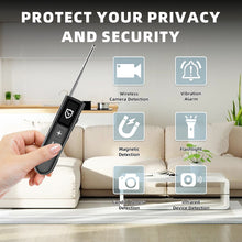 Load image into Gallery viewer, Multi-Functional Wireless Detector With Electronic Screen Anti-Theft Signal Magnet Infrared Detector Portable Flashlight