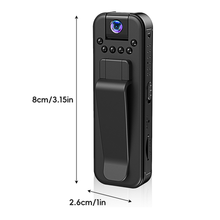 Load image into Gallery viewer, Portable Outdoor Pocket Recorder With 90° Wide-Angle Lens 1080P HD Sports Conference Camera With Back Clip
