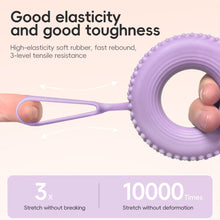 Load image into Gallery viewer, 1PC Silicone Finger Grip Strengthener Five-Hole Design Rehabilitation Training Grip Strength Loop Decompression Tool