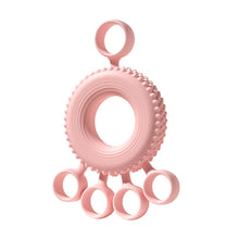Load image into Gallery viewer, 1PC Silicone Finger Grip Strengthener Five-Hole Design Rehabilitation Training Grip Strength Loop Decompression Tool