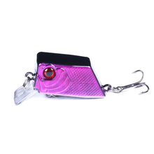 Load image into Gallery viewer, 1PC 4.5CM/7G Lure Cube Fake Bait Rockin' Micro Crankbait Floating Minnow Long Casting Wide Tongue Plate