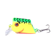 Load image into Gallery viewer, 1PC 4.5CM/7G Lure Cube Fake Bait Rockin' Micro Crankbait Floating Minnow Long Casting Wide Tongue Plate