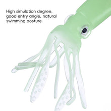 Load image into Gallery viewer, 5PCS 10.5CM/8G Lure Bionic Luminous Squid Soft Bait Hollow Tubular Sea Fishing Octopus Bait
