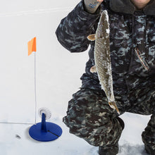 Load image into Gallery viewer, Portable Ice Fishing Flags Automatic Floating Water Fishing Platforms Ice Pits Danger Warning Signs Fishing Gear Accessories