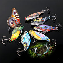 Load image into Gallery viewer, 1PC 8G/14G Lure Bionic Butterfly Metal VIB Bait Long Casting Sinking Hard Bait For Bass Snakehead