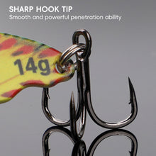 Load image into Gallery viewer, 1PC 8G/14G Lure Bionic Butterfly Metal VIB Bait Long Casting Sinking Hard Bait For Bass Snakehead