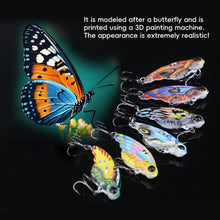 Load image into Gallery viewer, 1PC 8G/14G Lure Bionic Butterfly Metal VIB Bait Long Casting Sinking Hard Bait For Bass Snakehead