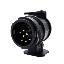 Load image into Gallery viewer, 13 To 7 Pin Durable Plug Adapter Trailer Connector 12V Towbar Towing Waterproof Plugs Socket Adapter Protect Connections RV Accessories
