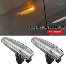 Load image into Gallery viewer, 2Pcs Car LED Side Marker Light Fender Dynamic Turn Signal Lamp For Mitsubishi Lancer Evolution Evo X Outlander Sport RVR ASX Mirage 2014+