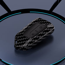 Load image into Gallery viewer, Car Carbon Fiber Pattern Remote Key Cover Case Fob For VW Volkswagen Polo Golf Passat Tiguan Skoda Octavia Seat Leon Altea