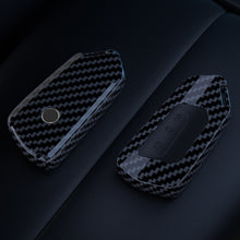 Load image into Gallery viewer, Car Carbon Fiber Pattern Remote Key Cover Case Fob For VW Volkswagen Polo Golf Passat Tiguan Skoda Octavia Seat Leon Altea