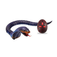 Load image into Gallery viewer, Remote Control Cobra Snake Toy Realistic Tongue Action 15m Remote Range Suitable for Prank Kids Gifts and Halloween Scares