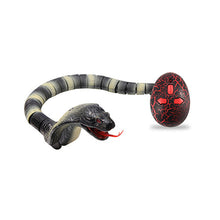 Load image into Gallery viewer, Remote Control Cobra Snake Toy Realistic Tongue Action 15m Remote Range Suitable for Prank Kids Gifts and Halloween Scares