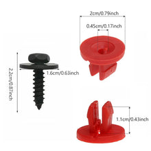 Load image into Gallery viewer, 20Pcs Car Engine Undertray Cover Clips Screws For r Jaguar For Ford Focus Ii 04-11 C-max 03-10 For Mondeo Mk3 00-07 Volvo S40 V50 S60 XC70