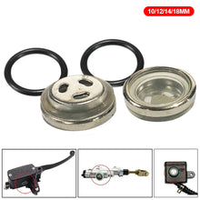 Load image into Gallery viewer, 10mm/12mm/14mm/18mm Motorcycle Upper Pump Master Cylinder Brake Pump Oil Window Mirror Sight Glass Rubber Gasket