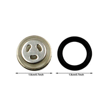 Load image into Gallery viewer, 10mm/12mm/14mm/18mm Motorcycle Upper Pump Master Cylinder Brake Pump Oil Window Mirror Sight Glass Rubber Gasket