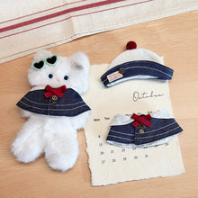 Load image into Gallery viewer, Doll Hat for 17cm Labubu 10cm Cotton Doll Color Match Cape Kawaii Cute Doll Accessories Kids Girls Toys